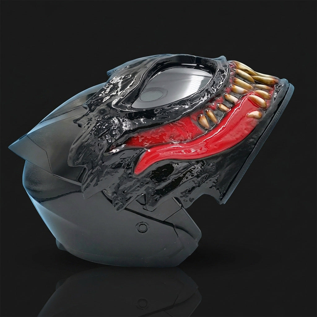 Inspired Custom Venom Motorcycle Helmet